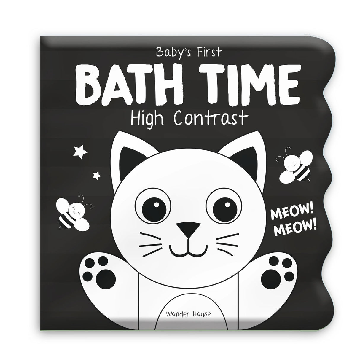 Baby's First Bath Time: High Contrast