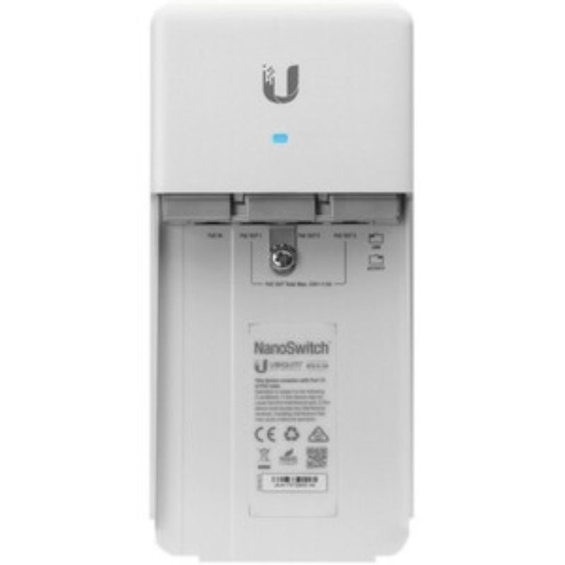 Ubiquiti Outdoor 4-Port PoE Passthrough Switch - 4 Ports - 2 Layer Supported
