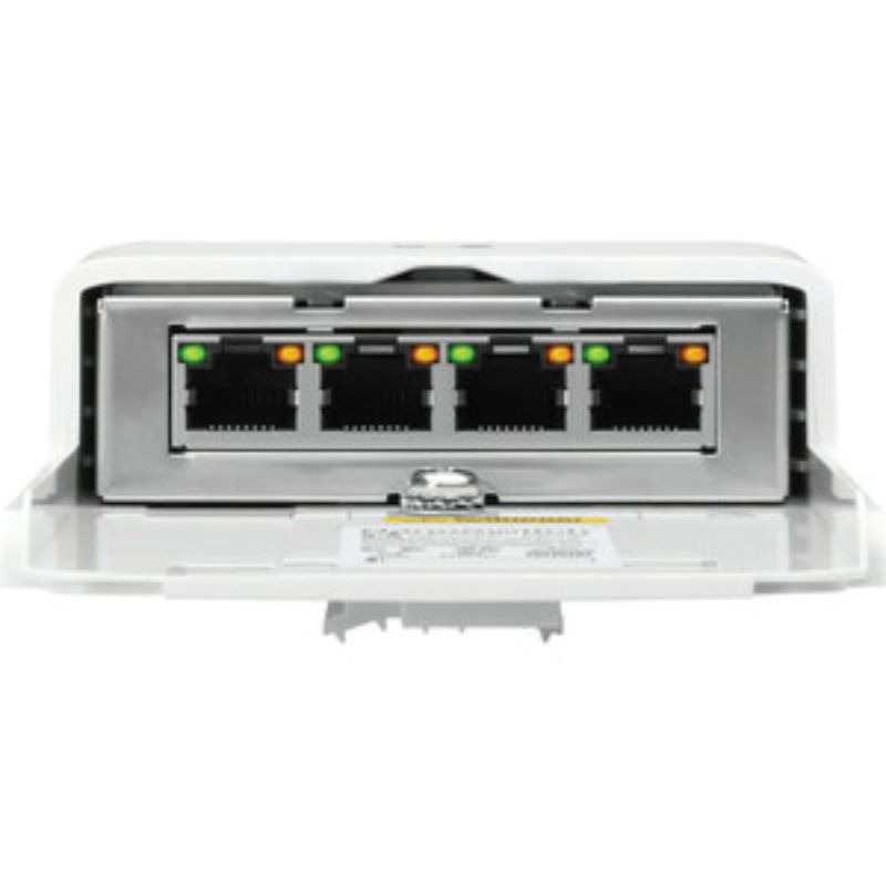 Ubiquiti Outdoor 4-Port PoE Passthrough Switch - 4 Ports - 2 Layer Supported