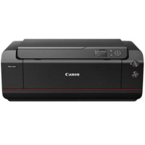 17-inch Canon imagePROGRAF PRO-1000 wide format printer with 11-color ink system for vibrant, high-quality prints.