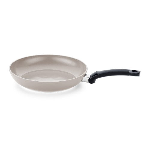 20cm Fissler Ceratal Classic Fry Pan featuring eco-friendly non-stick ceramic coating, ideal for versatile and healthy cooking.