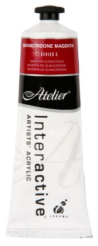 Acrylic Paint - Atelier 80ml Quinacridone Magenta