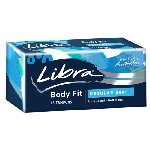 Libra Tampons Regular 16pk: reliable absorbent tampons designed for comfort and discreet protection during your menstrual cycle.