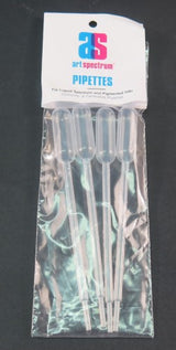 Set of 4 precision artist pipettes for seamless color mixing and detailed ink application in various art techniques.