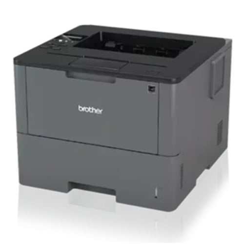 Brother HLL6210DW printer, high-speed 50ppm, 520-sheet tray, secure connectivity, ideal for busy offices and high-volume printing.