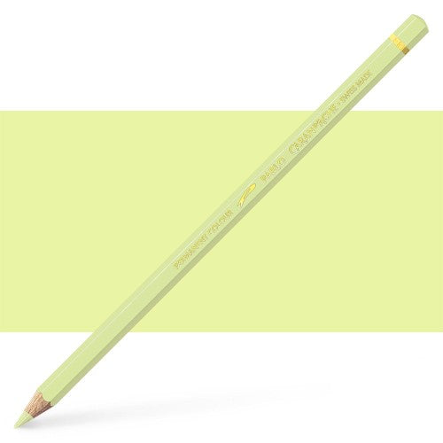 Caran d'Ache Pablo Light Lemon Yellow pencils (3) for vibrant, precise coloring and exceptional lightfastness in artwork.