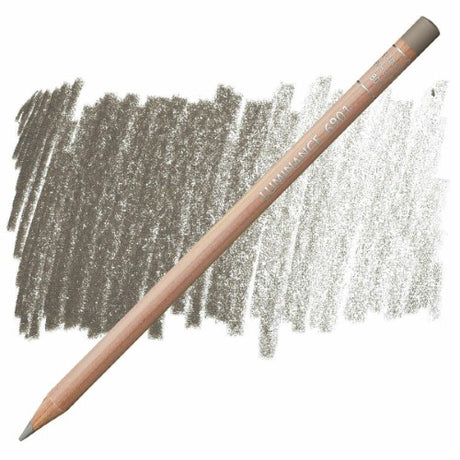 Caran D’ache Luminance Pencils pack features creamy, lightfast French Gray 30% colored pencils, ideal for professional artists.