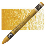 Pack of 10 Caran D’ache Neocolor II Golden Ochre crayons, featuring vibrant pigments for versatile wet and dry artistic techniques.