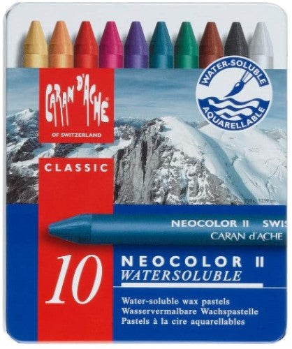 Crayon - Caran D’ache Neocolor Ii Aquarelle 15s - Pack of 15