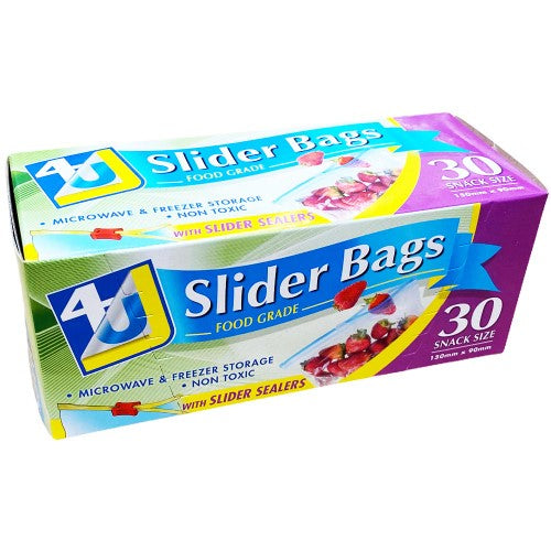 4U Snack Bags 150x90mm 30pk