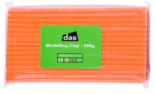 Das Modelling Clay 500g Orange