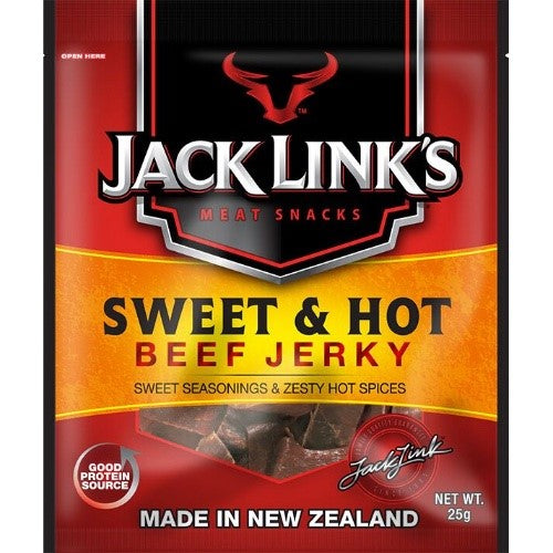 Jack Link’s Beef Jerky Sweet & Hot 25g ( 10 Pack )