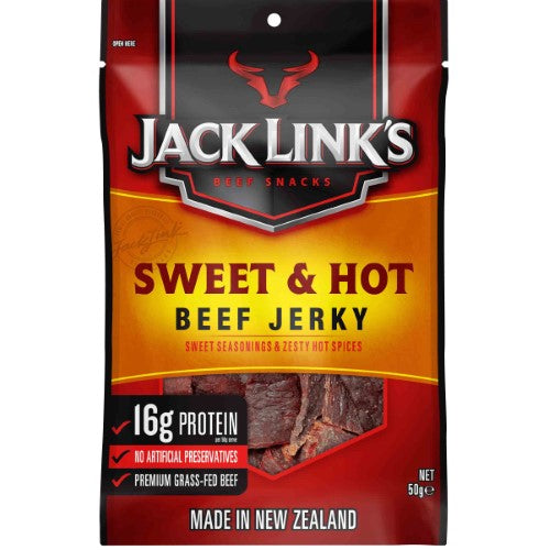 Jack Link’s Beef Jerky Sweet & Hot 50g ( 10 Pack )