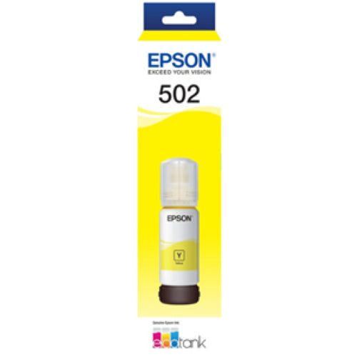 Epson T502 Yellow Ink Bottle