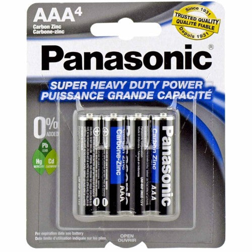 Panasonic AAA Battery 4pk ( 12 Pack )