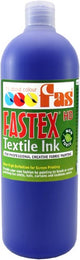 Vibrant 1ltr violet heat set textile ink for fabric screen printing, non-toxic and easy to use straight from the bottle.