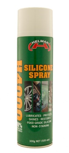 Helmar H4000 Silicone Spray 300g, a versatile lubricant for industrial, automotive, sporting, and household applications.