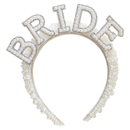 Hen Party Bride Pearl Headband