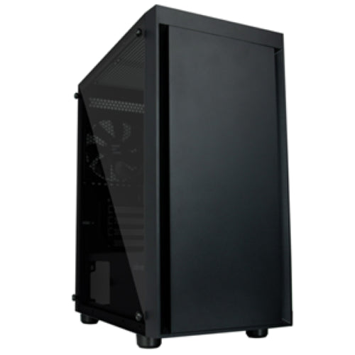 Zalamn T3 Plus mATX Mini Tower Case in black, designed for gamers with excellent cooling and cable management features.