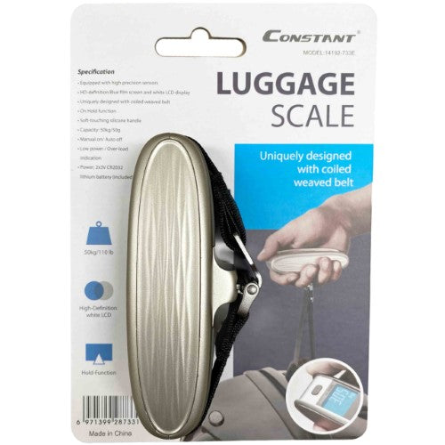 Digital Luggage Scale from Smartfox NZ: compact, lightweight, accurately weighs bags to prevent excess baggage fees.