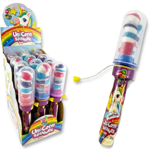 Unicorn Spinner Pop 23g ( 12 Pack )