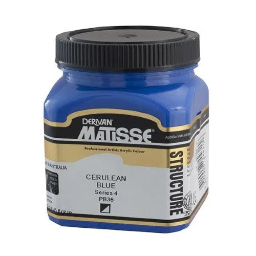 Acrylic Paint - Matisse Str 250ml Cerulean Blue S4