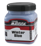 Acrylic paint in Winter Blue, 250ml, ideal for versatile applications and offers rich pigmentation and fast-drying matte finish.