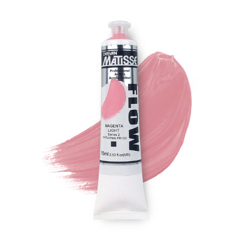 Acrylic Paint - Matisse Flow 75ml Magenta Light S2