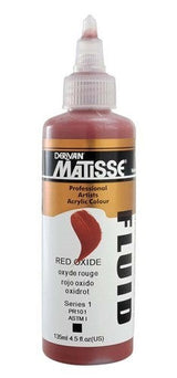 Acrylic Paint - Matisse Fluid 135ml Red Oxide