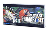 Matisse Set Primary Colours 10x75ml features essential acrylic paints for vibrant color mixing and artistic exploration.