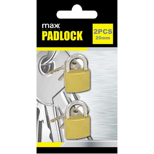Padlock 20mm 2pc