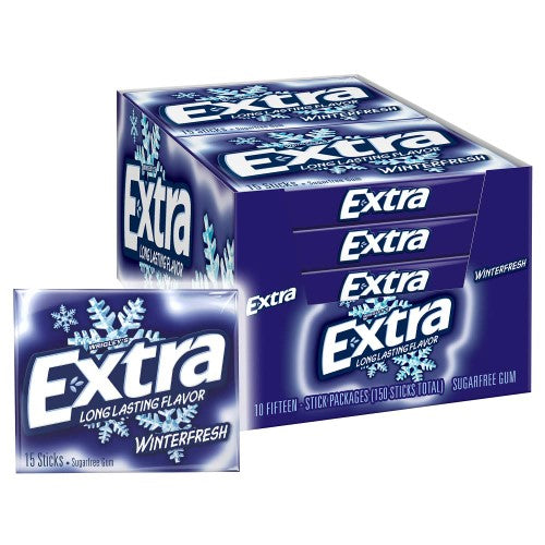 Extra Winterfresh Gum 15’s ( 10 Pack )