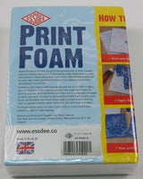 Essdee Print Foam A4 (5) - Versatile 10mm thick foam for safe block printing, ideal for kids' creative projects and custom stamps.