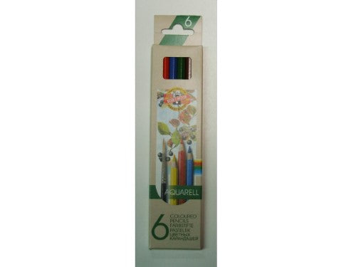 Vibrant 3715/6 Mondeluz W/Sol Pencils for artists, featuring lightfast pigments and versatile water-soluble design.