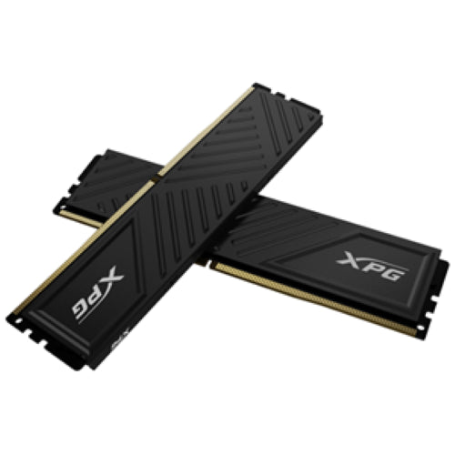 XPG Gammix D35 64GB DDR4 3600 RAM in sleek black, designed for high performance in gaming and multitasking.