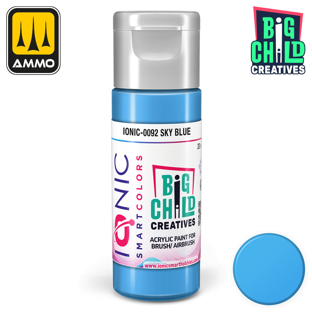 Ionic - Acrylic Paints - Sky Blue 20ml - Model Paint
