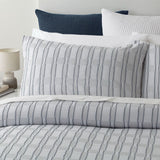 Iva Duvet Set - Denim Blue - King - BAKSANA