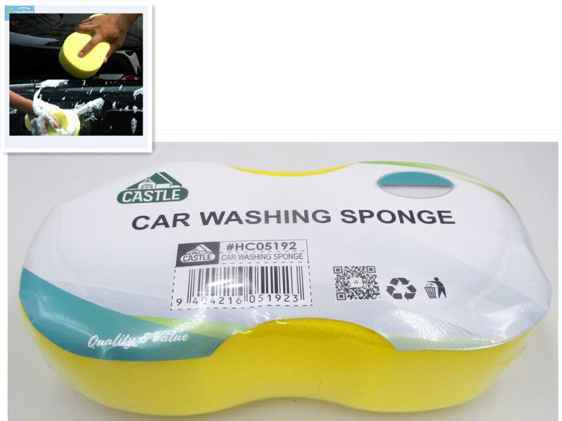 CAR WASHING SPONGE - 19cm (Set of 12)