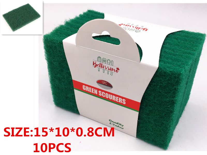 GREEN SCOURER - 15CM (12 Packs)