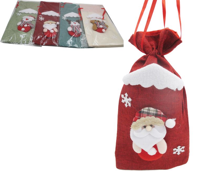 WINE BAG - XMAS (Set of 6 Assorted)