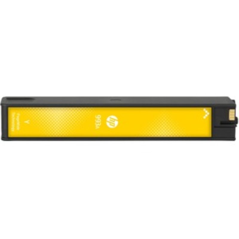 HP 993A Yellow Ink Cartridge for PageWide printers, delivers high-quality prints with a yield of 8,000 pages.