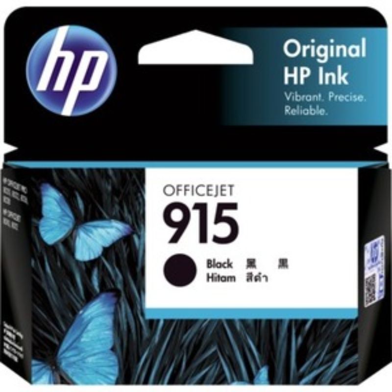 HP 915 Ink Cartridge - Black - Inkjet - 300 Pages