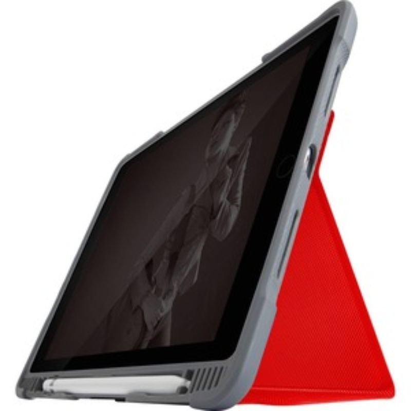 STM Goods Dux Plus Duo Carrying Case for (10.2") Apple iPad Tablet - Red