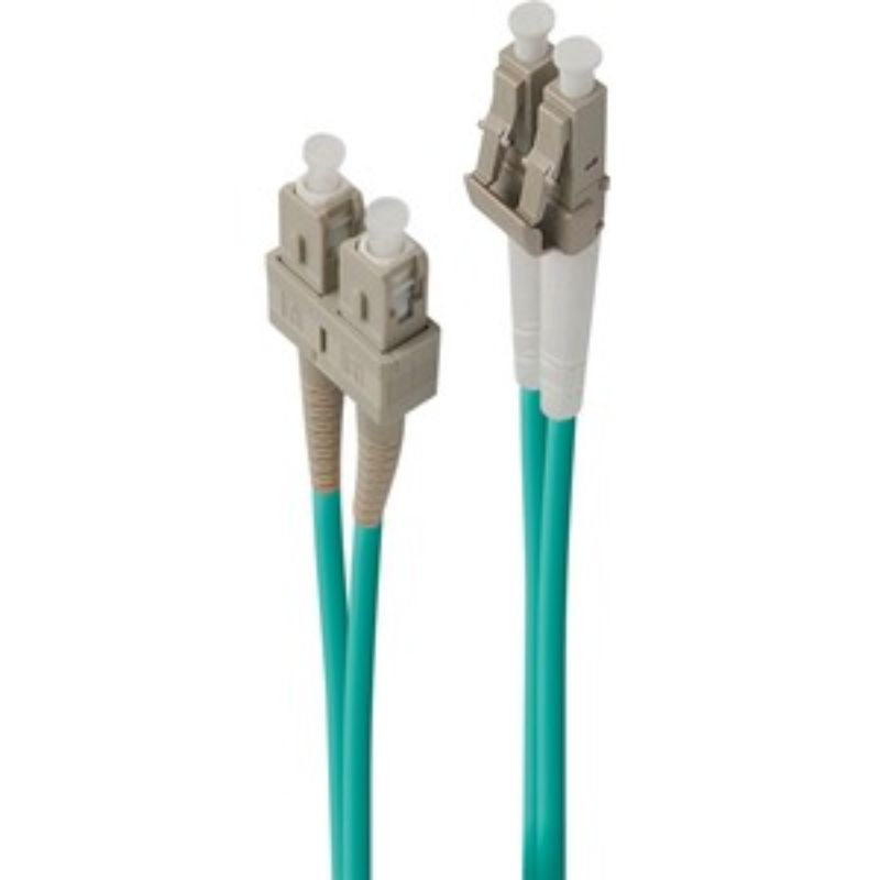 Alogic LC-SC 10GbE Multi Mode Duplex LSZH Fibre Cable 50/125 OM3 - 1m