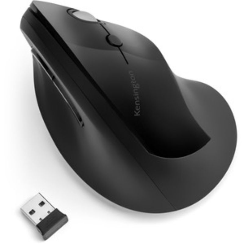 Kensington Pro Fit Ergo Vertical Wireless Mouse - Wireless