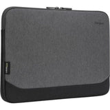 Slim 13-14" laptop sleeve made from eco-friendly materials, featuring a sleek design and recyclable fabric from 3 plastic bottles.