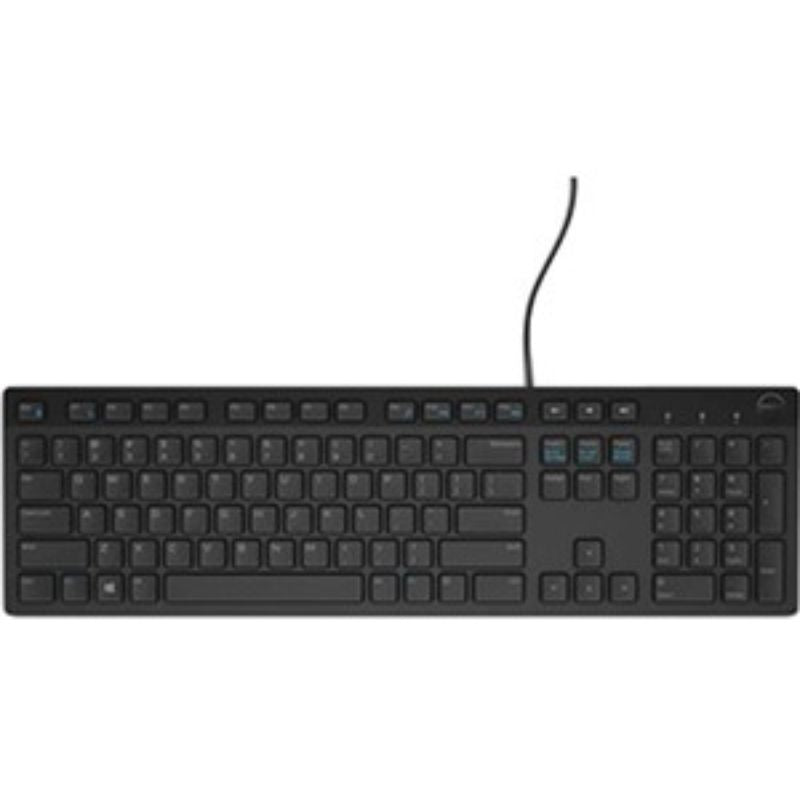 Dell Multimedia Keyboard (US English) - KB216 - Black