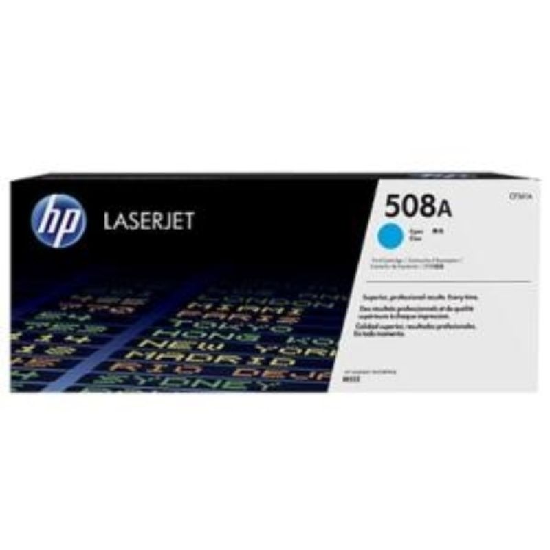 HP 508A Original Toner Cartridge - Cyan - Laser