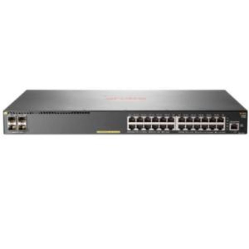 HPE Aruba 2930F 24G PoE+ 4SFP+ Switch - 24 Ports