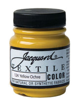 Paint - JACQUARD TEXTILE COLOURS YELLOW OCHRE 124 (66.54ml)